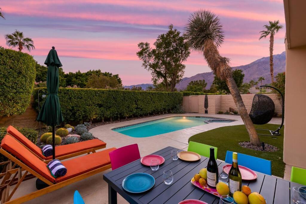 The Sunset House Pool & Spa Palm Springs Exterior foto